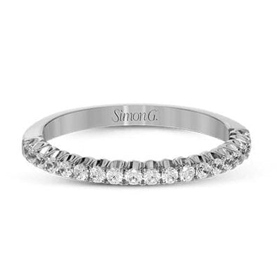 White Gold Diamond Band.