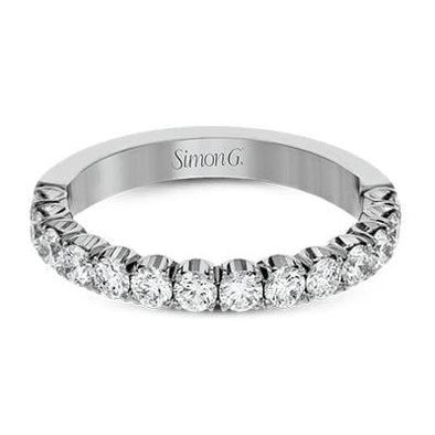 White Gold Diamond Band.