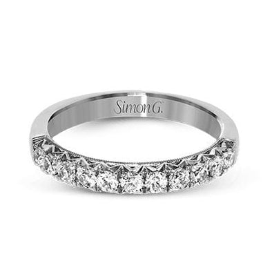 White Gold Diamond Band.