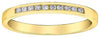 Yellow Gold Diamond Band.