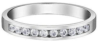 White Gold Diamond Band.