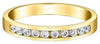 Yellow Gold Diamond Band.