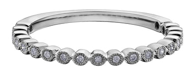 White Gold Diamond Band.