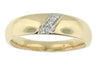 Yellow Gold Diamond Band.