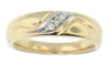 Yellow Gold Diamond Band.