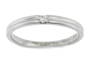 White Gold Diamond Band.