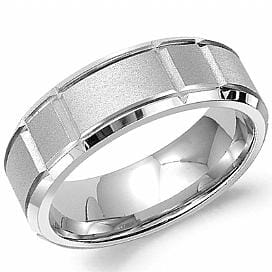 White Gold Band