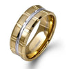 Yellow Gold Mens Band.