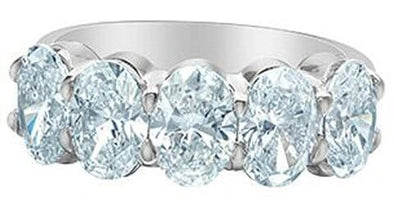 White Gold Lab-Grown Diamond Ring.