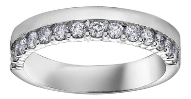 White Gold Diamond Band.