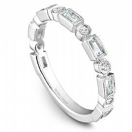 White Gold Diamond Band.