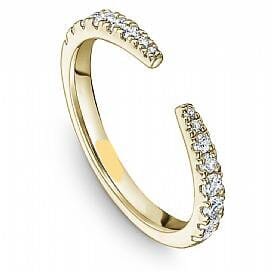 Yellow Gold Diamond Band.