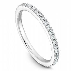 White Gold Diamond Band.