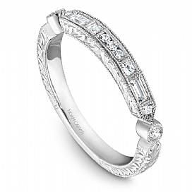 White Gold Diamond Band.