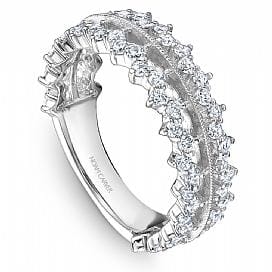 White Gold Diamond Band.