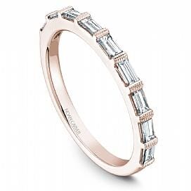 Rose Gold Diamond Band.