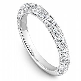 White Gold Diamond Band.