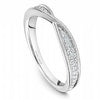 White Gold Diamond Band.