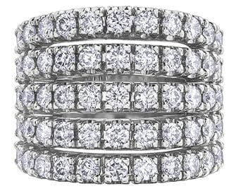 White Gold Diamond Ring.