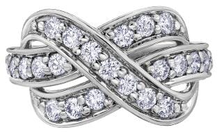 White Gold Diamond Ring.