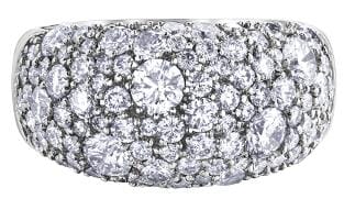 White Gold Diamond Ring.