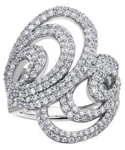 White Gold Diamond Ring.