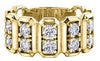 Yellow Gold Diamond Ring.