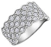 White Gold Diamond Ring.