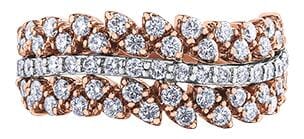 Rose Gold Diamond Ring.