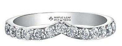 White Gold Canadian Diamond Band.