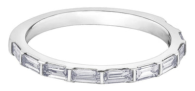 White Gold Diamond Band.