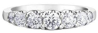 White Gold Diamond Band.