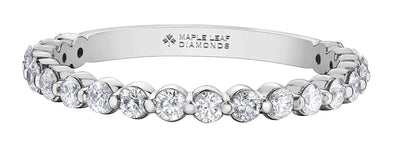 White Gold Canadian Diamond Band.