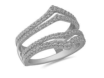 White Gold Diamond Jacket Band.