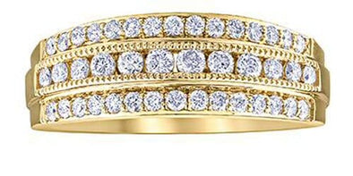 Yellow Gold Diamond Ring.