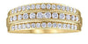 Yellow Gold Diamond Ring.