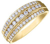 Yellow Gold Diamond Ring.