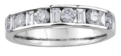 White Gold Diamond Band.