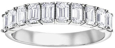 White Gold Diamond Band.