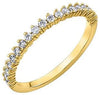 Yellow Gold Canadian Diamond Ring.