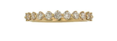 Yellow Gold Diamond Band.