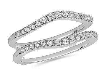 White Gold Diamond Jacket Band.