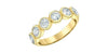 Yellow Gold Lab-Grown Diamond Ring.