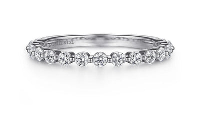 White Gold Diamond Band.