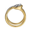 Yellow Gold Diamond Ring.