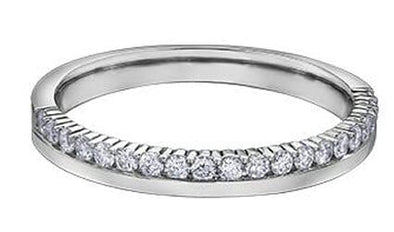 White Gold Diamond Band.