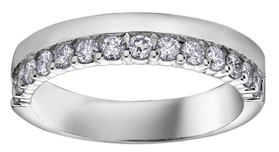 White Gold Diamond Band.