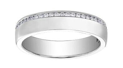 White Gold Diamond Band.