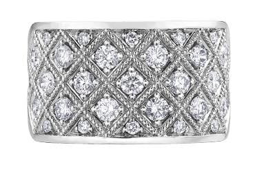 White Gold Diamond Ring.