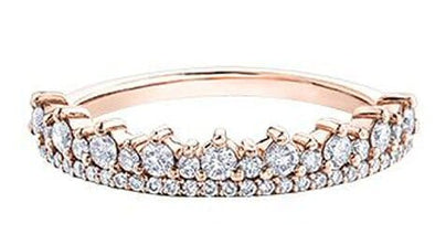 Rose Gold Diamond Ring.